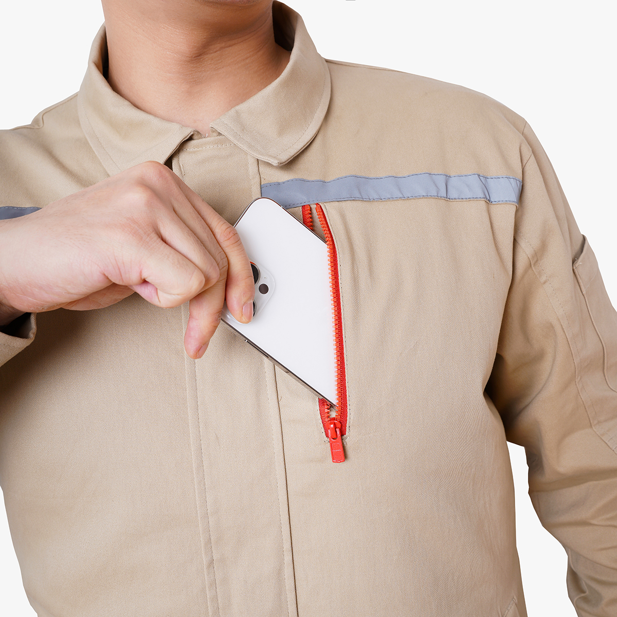 Túi ngực khóa YKK chống nước
